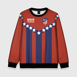 Детский свитшот Atletico Madrid: Blue lines