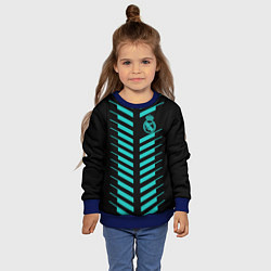 Свитшот детский FC Real Madrid: Creative, цвет: 3D-синий — фото 2