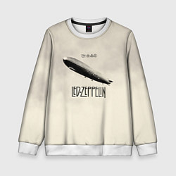 Свитшот детский Led Zeppelin: Fly, цвет: 3D-белый