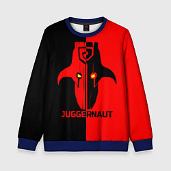 Свитшот детский Juggernaut Blood, цвет: 3D-синий