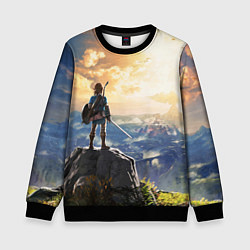 Свитшот детский Knight Link, цвет: 3D-черный