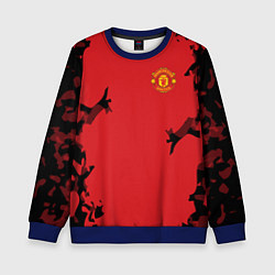 Свитшот детский FC Manchester United: Red Original, цвет: 3D-синий