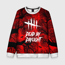 Свитшот детский Dead by Daylight, цвет: 3D-белый