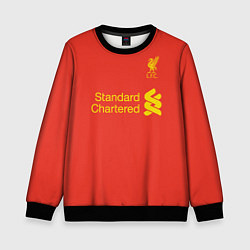 Свитшот детский FC Liverpool: Salah 18/19, цвет: 3D-черный