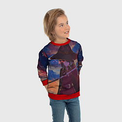 Свитшот детский KonoSuba, цвет: 3D-красный — фото 2