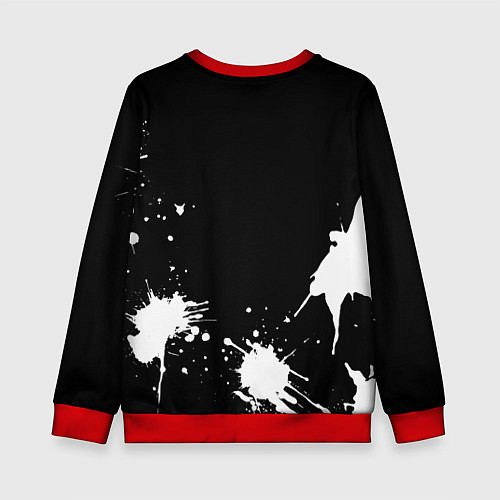 Детский свитшот Группа OOMPH! / 3D-Красный – фото 2