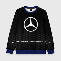 Детский свитшот Mercedes: Black Abstract