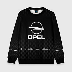 Детский свитшот Opel: Black Abstract