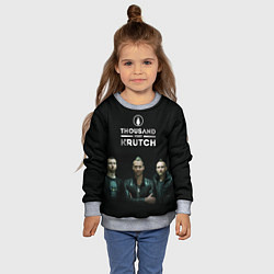Свитшот детский TFK Band, цвет: 3D-меланж — фото 2