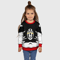 Свитшот детский FC Juventus, цвет: 3D-красный — фото 2