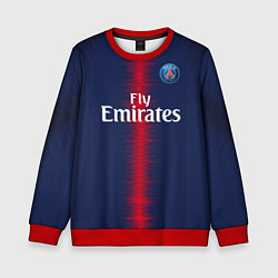 Свитшот детский FC PSG: Neymar Home 18-19, цвет: 3D-красный