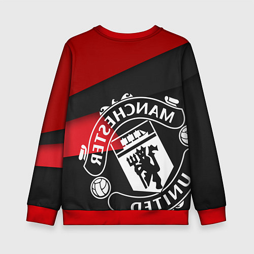Детский свитшот FC Man United: Exclusive / 3D-Красный – фото 2