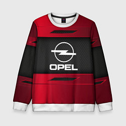 Свитшот детский Opel Sport, цвет: 3D-белый