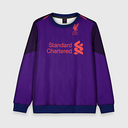 Свитшот детский FC Liverpool: Salah Away 18/19, цвет: 3D-синий