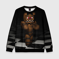 Детский свитшот Minecraft: Freddy FNAF