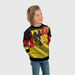 Свитшот детский Germany Style, цвет: 3D-черный — фото 2