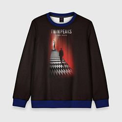 Свитшот детский Twin Peaks: Firewalk with me, цвет: 3D-синий