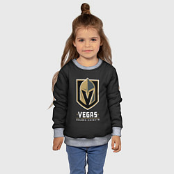 Свитшот детский Vegas: Golden Knights, цвет: 3D-меланж — фото 2