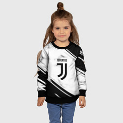 Свитшот детский Juventus, цвет: 3D-черный — фото 2