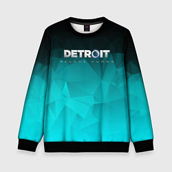Свитшот детский Detroit: Become Human, цвет: 3D-черный