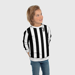 Свитшот детский FC Juventus, цвет: 3D-белый — фото 2