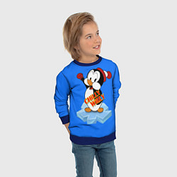 Свитшот детский Chilly Willy, цвет: 3D-синий — фото 2