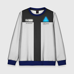 Свитшот детский RK900: Become Human, цвет: 3D-синий