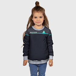 Свитшот детский Detroit: AX400, цвет: 3D-меланж — фото 2