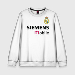 Свитшот детский FC Real Madrid: Zidane Retro, цвет: 3D-белый