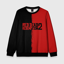 Свитшот детский RDD 2: Black & Red, цвет: 3D-черный