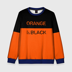 Свитшот детский Orange Is the New Black, цвет: 3D-синий