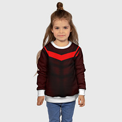 Свитшот детский Красная броня, цвет: 3D-белый — фото 2