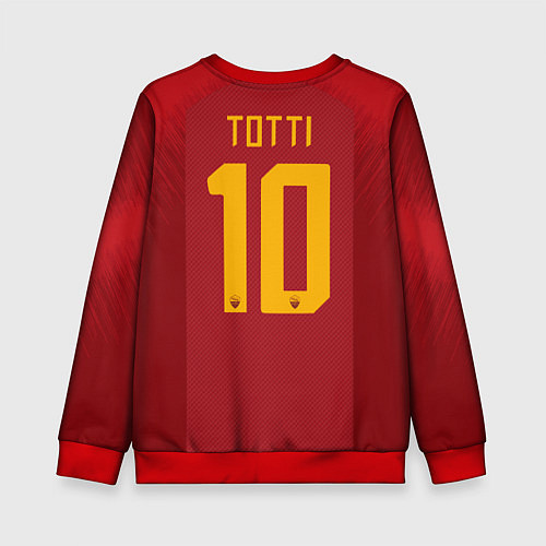 Детский свитшот Totti legend 18-19 / 3D-Красный – фото 2