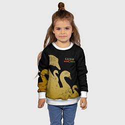 Свитшот детский GUSSI: Gold Edition, цвет: 3D-белый — фото 2
