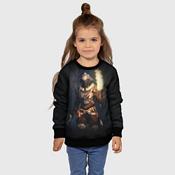 Свитшот детский Убийца гоблинов, цвет: 3D-черный — фото 2