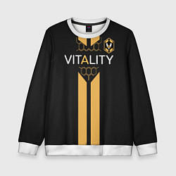 Свитшот детский FUT FIFA Vitality team 2019, цвет: 3D-белый