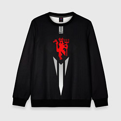 Свитшот детский MUFC, цвет: 3D-черный