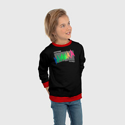 Свитшот детский Mishka NYC x Tessa Violet, цвет: 3D-красный — фото 2