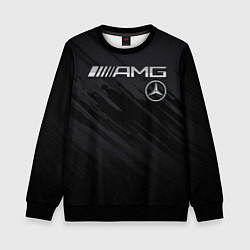 Свитшот детский Mercedes AMG, цвет: 3D-черный