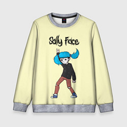 Свитшот детский Sally Face: Rock You, цвет: 3D-меланж