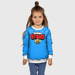 Свитшот детский Brawl Stars, цвет: 3D-белый — фото 2