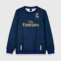 Свитшот детский Sergio Ramos away 19-20, цвет: 3D-синий