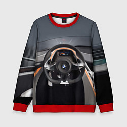 Свитшот детский BMW - salon, цвет: 3D-красный