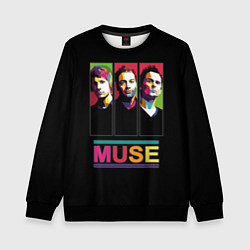 Детский свитшот Muse pop-art