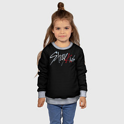 Свитшот детский Stray Kids, цвет: 3D-меланж — фото 2