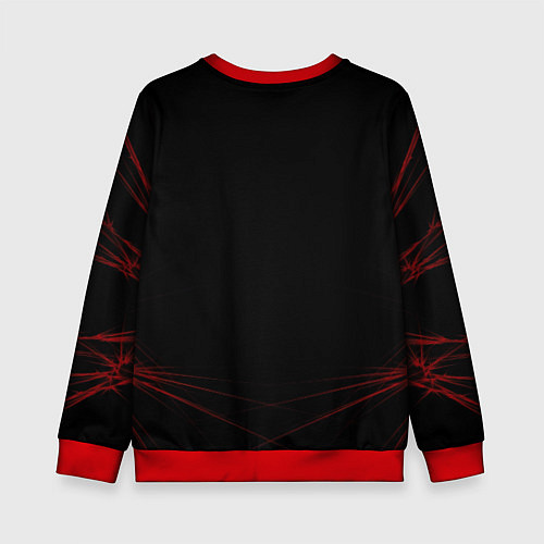 Детский свитшот Overlord / 3D-Красный – фото 2