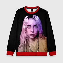 Свитшот детский BILLIE EILISH: Violet Mood, цвет: 3D-красный