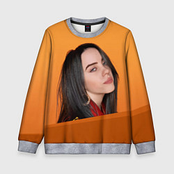 Детский свитшот BILLIE EILISH: Orange Mood