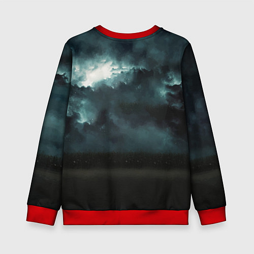 Детский свитшот LINDEMANN: Skills in Pills / 3D-Красный – фото 2