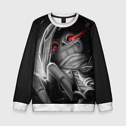 Свитшот детский UNDERTALE, цвет: 3D-белый